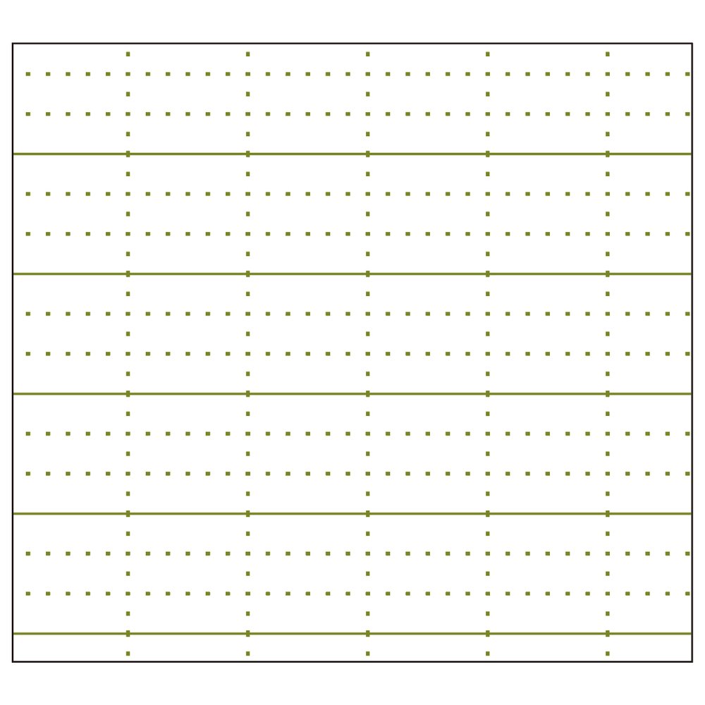 Lined with Dots Logical Prime Notebooks - Odd Nodd Art Supply