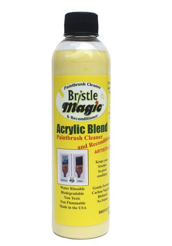Acrylic Bristle Magic Brush Cleaner and Conditioner - Odd Nodd Art Supply