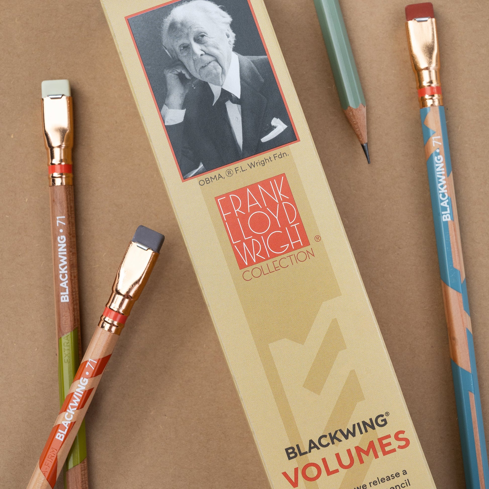 Blackwing Volumes #71 Pencils (Set of 12) - The Frank Lloyd Wright Pencil - Odd Nodd Art Supply