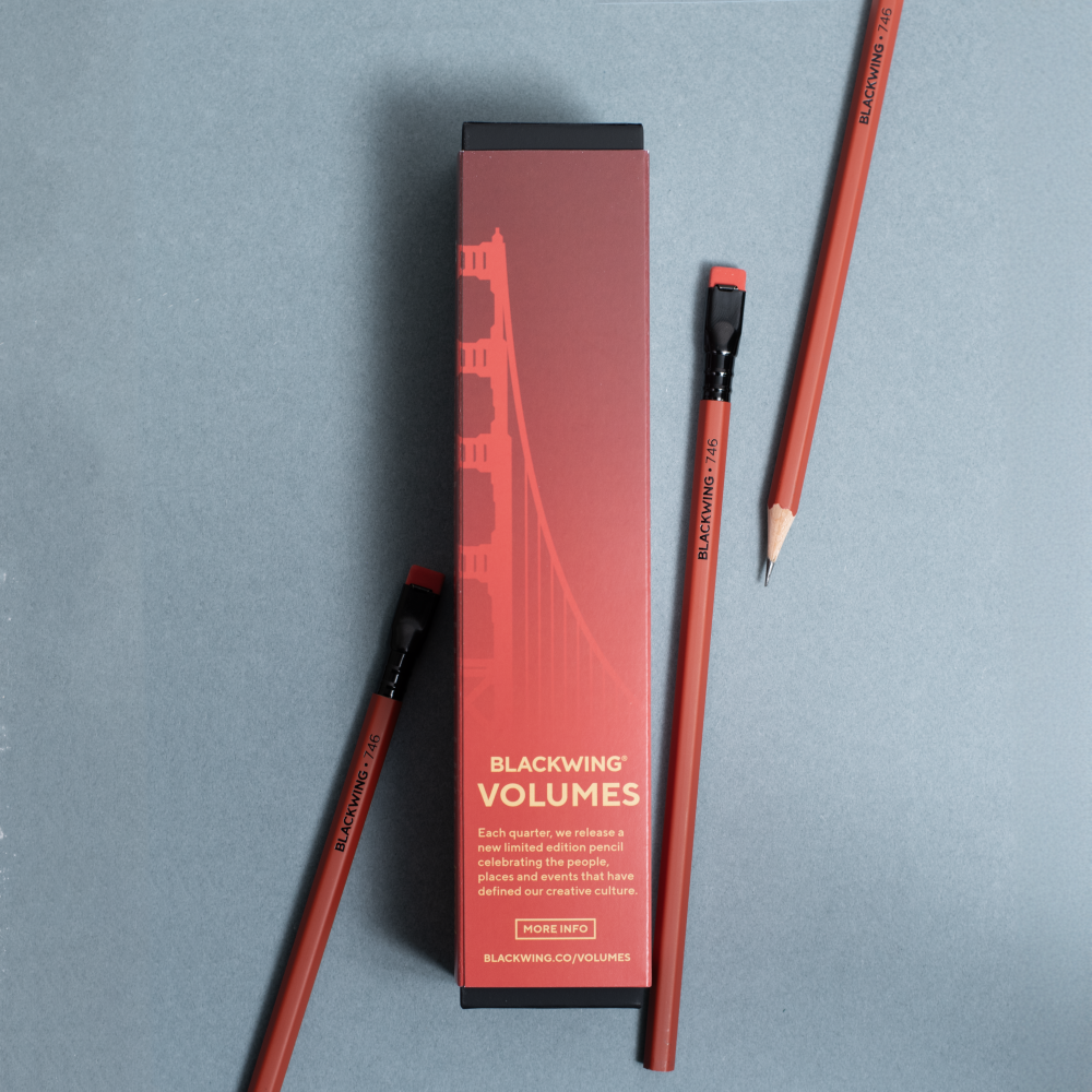 Blackwing Volumes #746 Pencils (Set of 12) - Golden Gate Bridge Collection