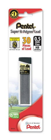 Pentel Super Hi-Polymer Mechanical Pencil Leads