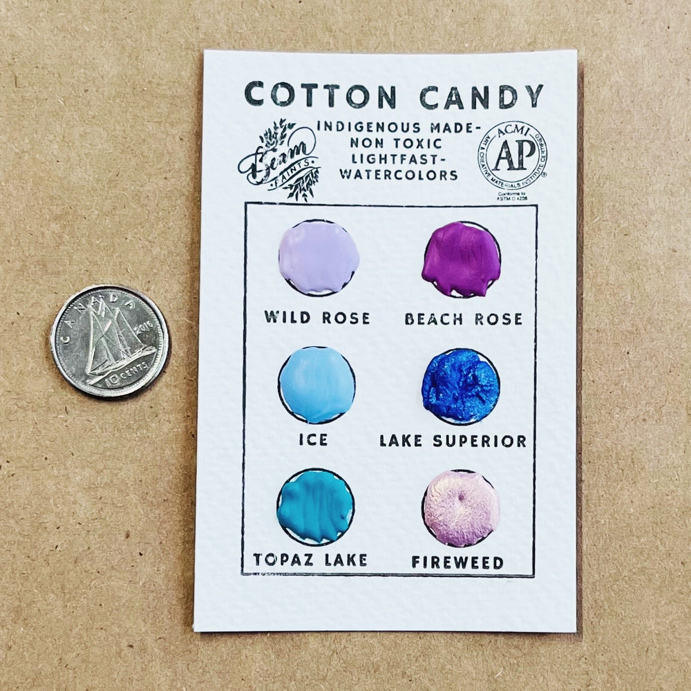 Cotton Candy Beam Paint Travel Card - Odd Nodd Art Supply