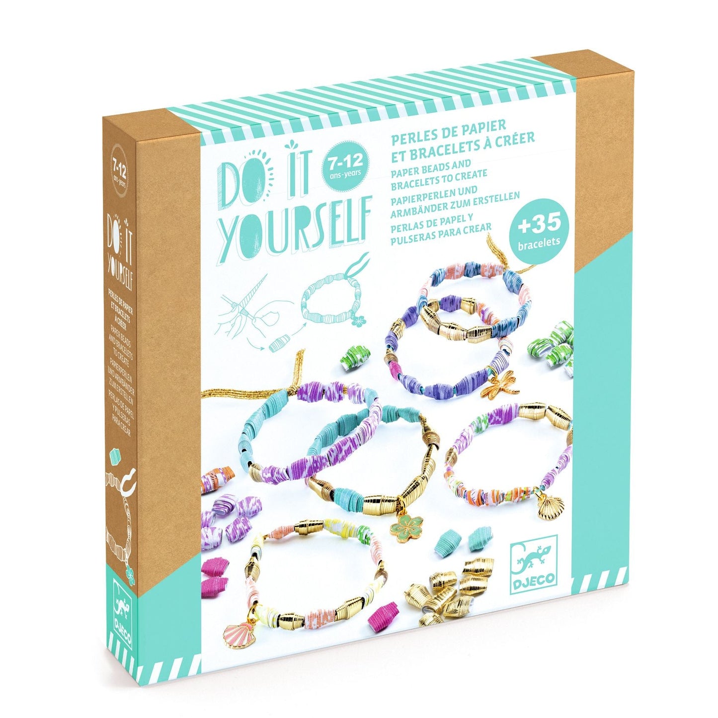 Paper Beads and Bracelets