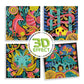 Fantasy Forest 3D Felt Tip Marker Coloring Activity - Odd Nodd Art Supply
