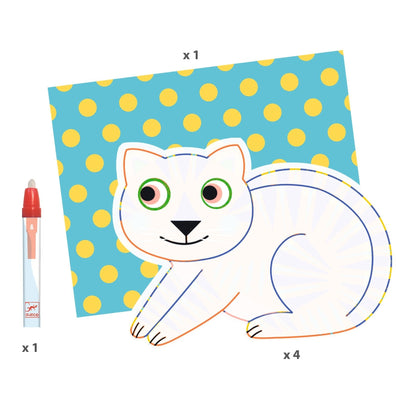 Animalo-Ma Paint With Water Activity Set - Odd Nodd Art Supply