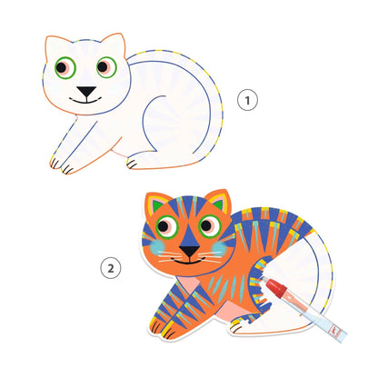 Animalo-Ma Paint With Water Activity Set - Odd Nodd Art Supply