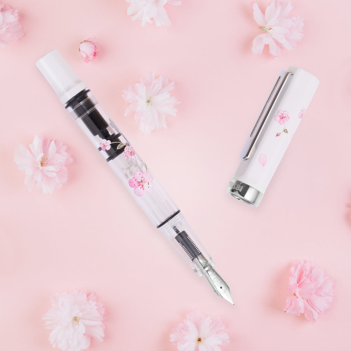 Cheery Blossoms TWSBI Eco Fountain Pen - Odd Nodd Art Supply