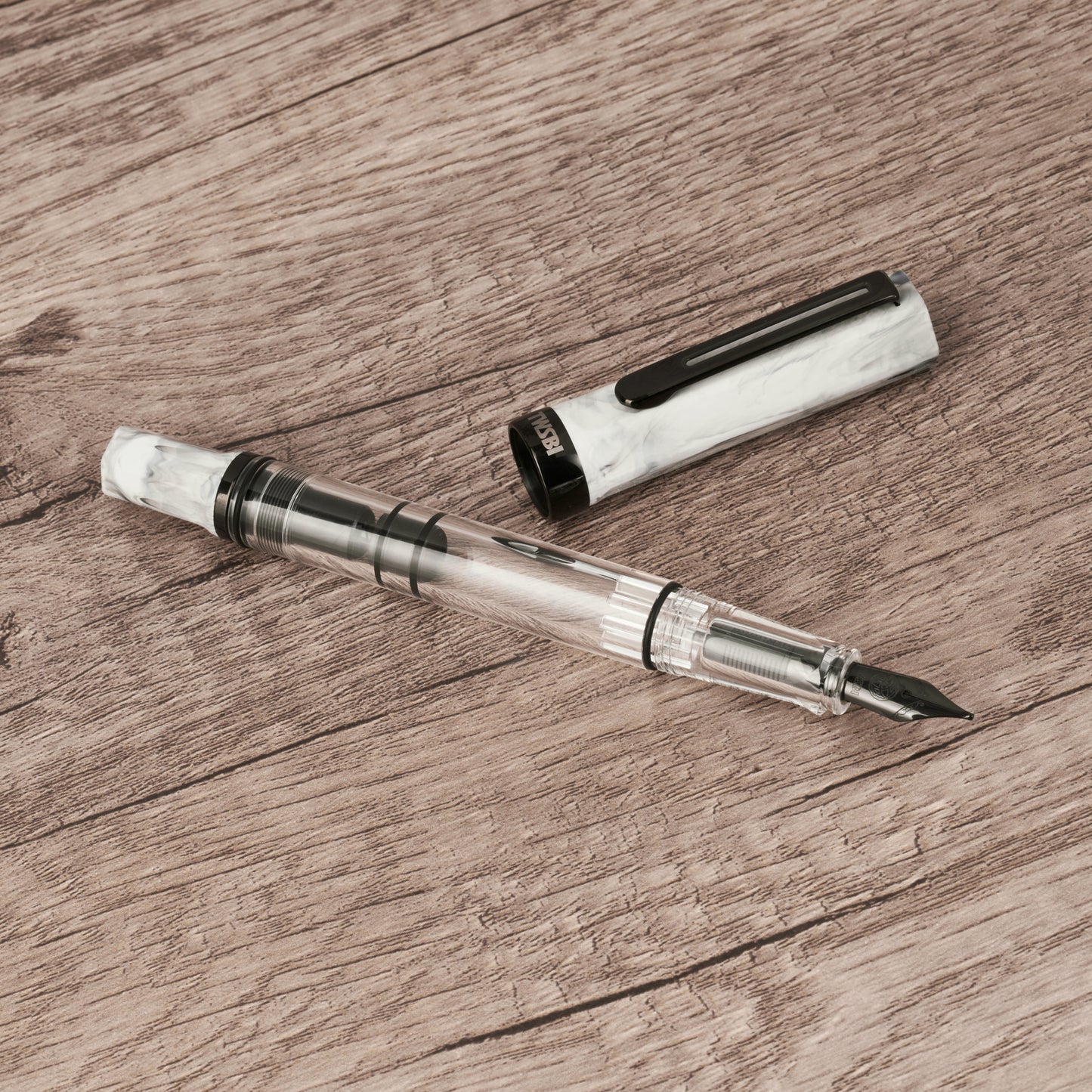 Carrara w/Onyx TWSBI ECO - Odd Nodd Art Supply