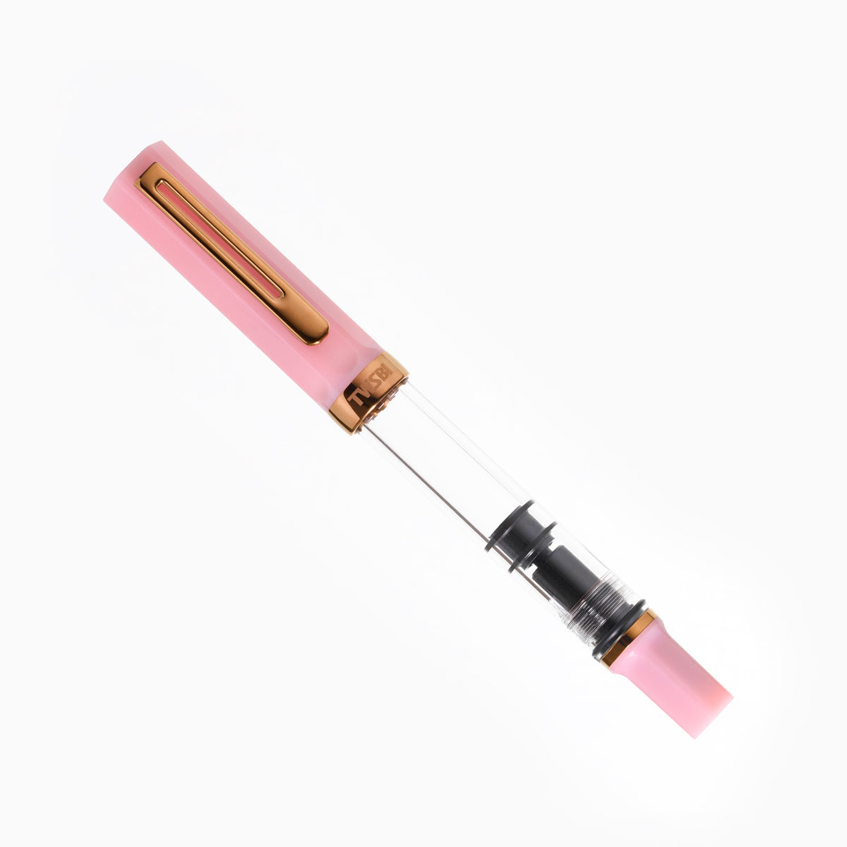 Pink Lemonade w/bronze TWSBI Eco Fountain Pen - Odd Nodd Art Supply