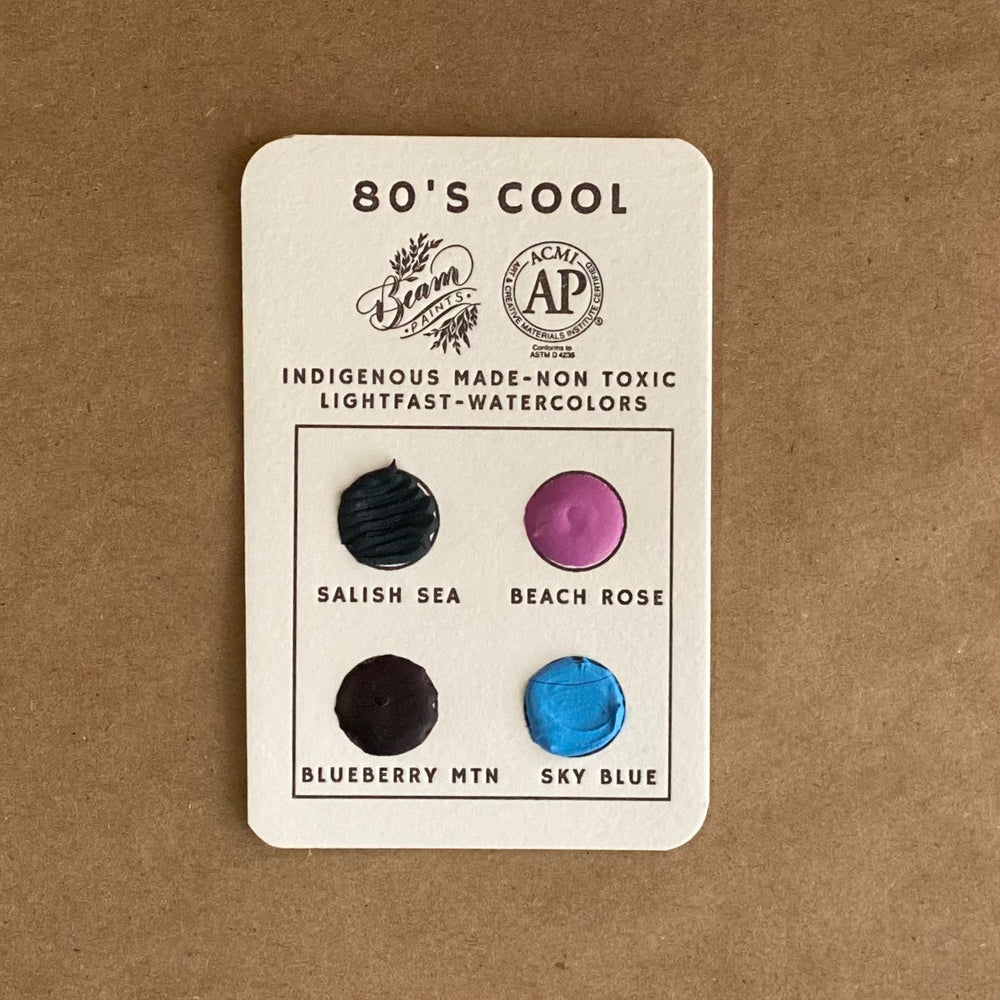 80's Cool Beam Paint Travel Card - Odd Nodd Art Supply