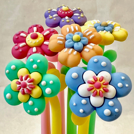 Wonderful Little Flower Wiggle Gel Pen - Odd Nodd Art Supply