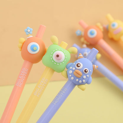 Big Eye Monster Retractable Gel Pen - Odd Nodd Art Supply