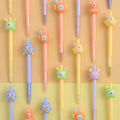 Big Eye Monster Retractable Gel Pen - Odd Nodd Art Supply