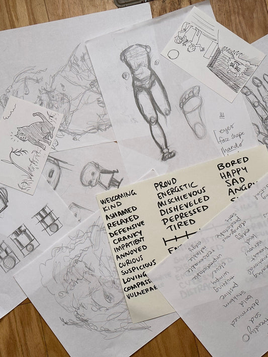 Teen Drawing Class: Character Development, Create Your Own OCs!