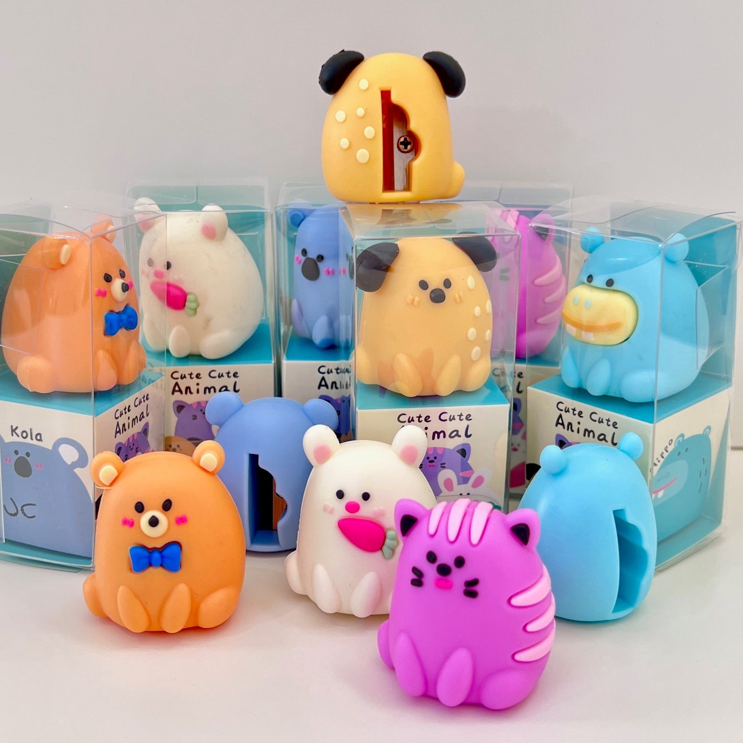 Round Animals Pencil Sharpener