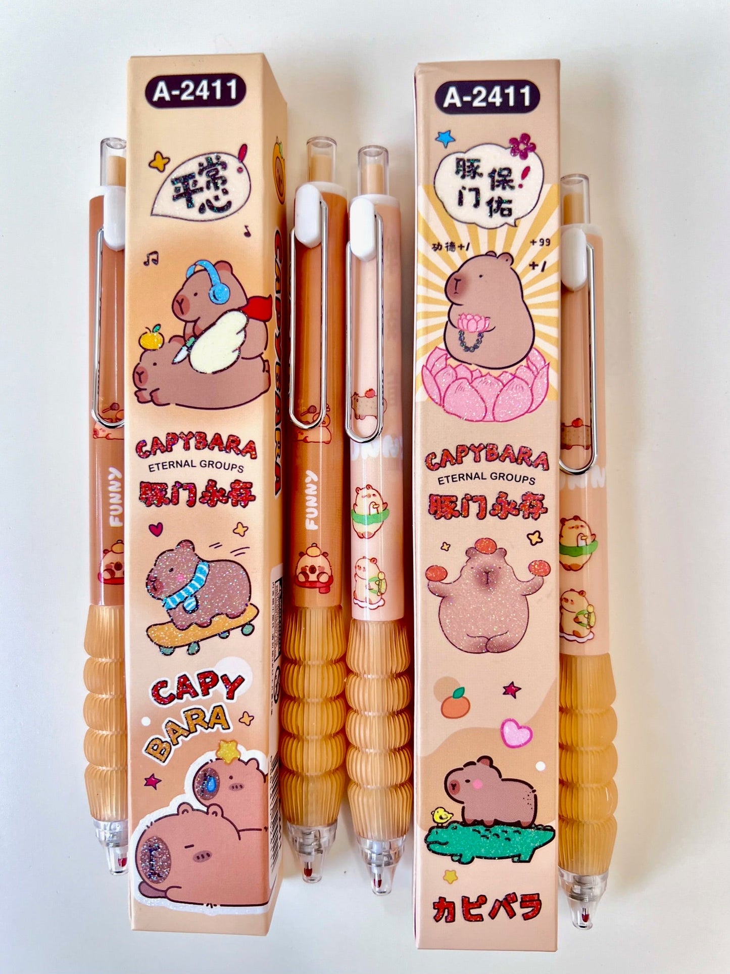 Capybara Blind Box Retractable Gel Pen