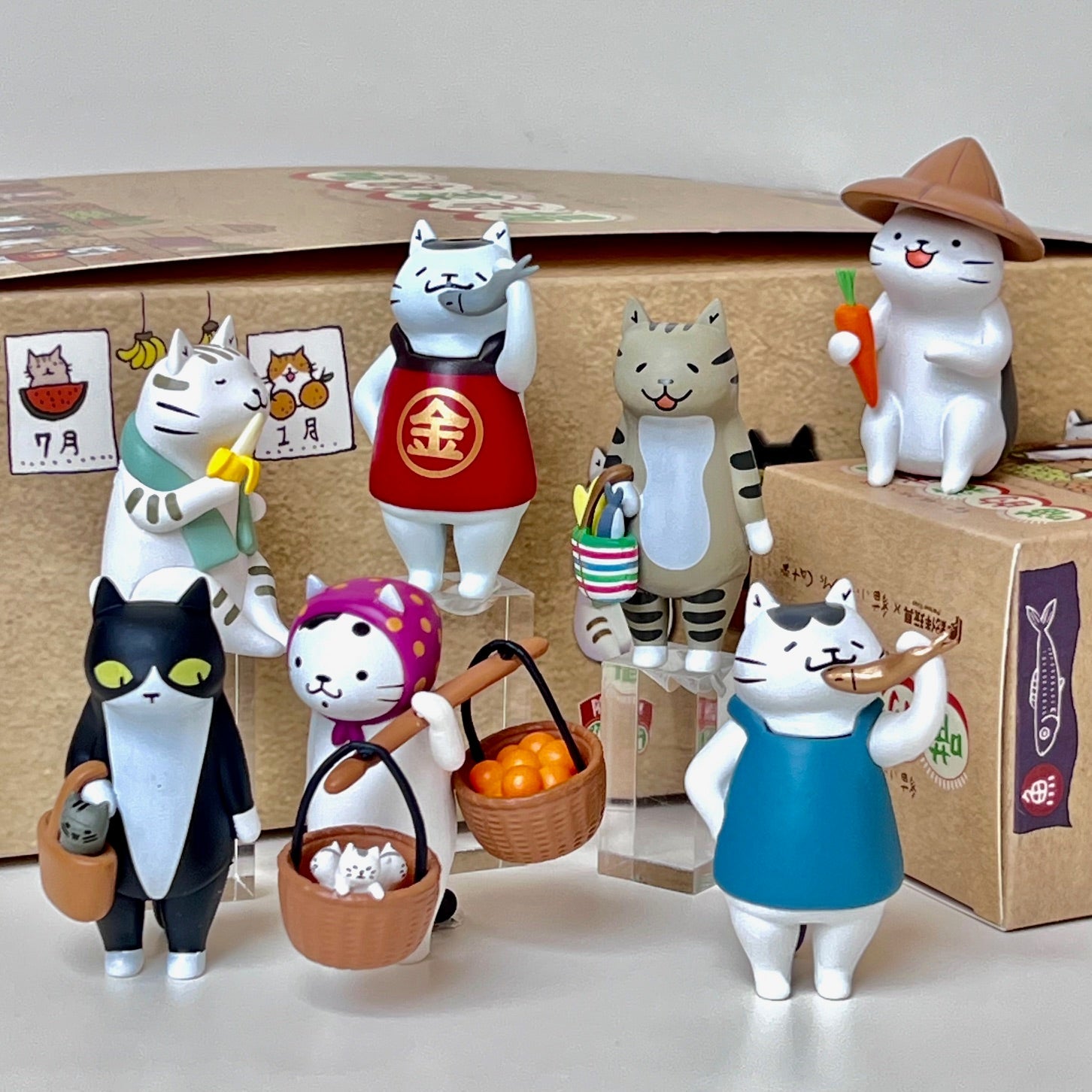 Ms. Cat Meow Meow Market Blind Box - Odd Nodd Art Supply
