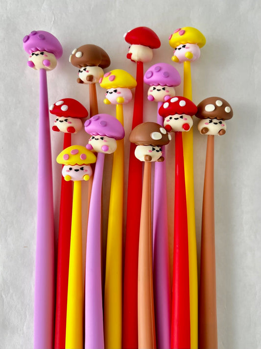 Mushroom Buddy Wiggle Gel Pen - Odd Nodd Art Supply