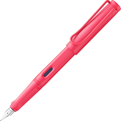 Lamy Sunset Coral  Safari Fountain Pen - Odd Nodd Art Supply