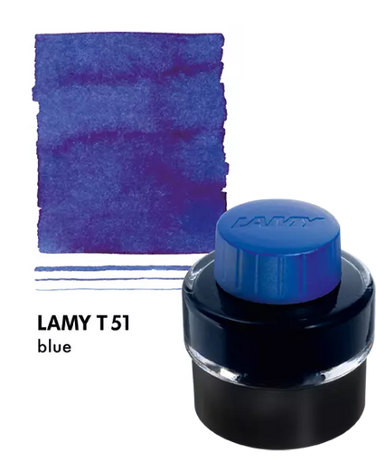 Blue t51 Lamy Fountain Pen Ink - Odd Nodd Art Supply
