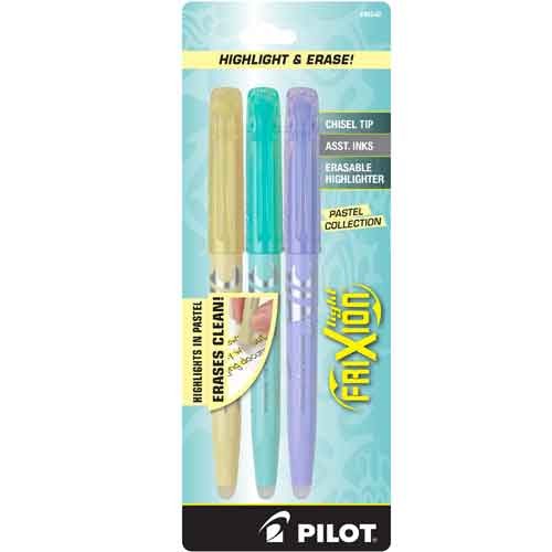 Frixion Ball Erasable Gel Ink Pen Sets Pastel highlighters
