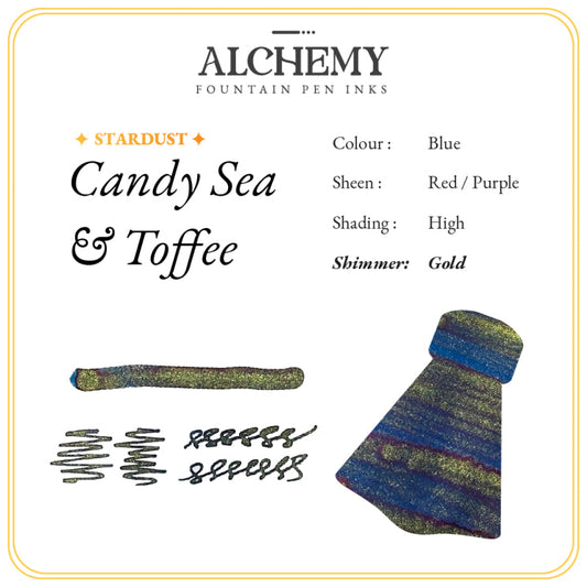 Candy Sea and Toffee Endless Alchemy Fountain Pen Inks - Odd Nodd Art Supply