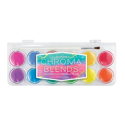 Pearlescent Chroma Blends Watercolor Paint Sets - Odd Nodd Art Supply