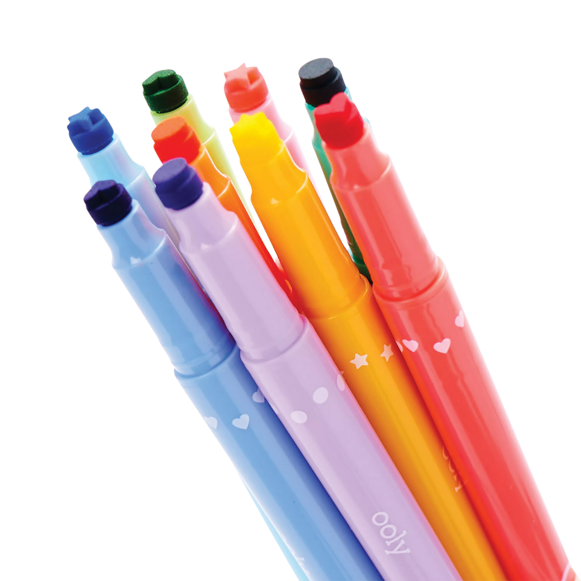 Confetti Stamp: Double-Ended Markers