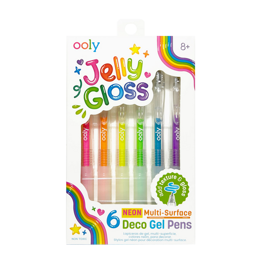Jelly Gloss: Neon Multi-Surface Deco. Gel Pens
