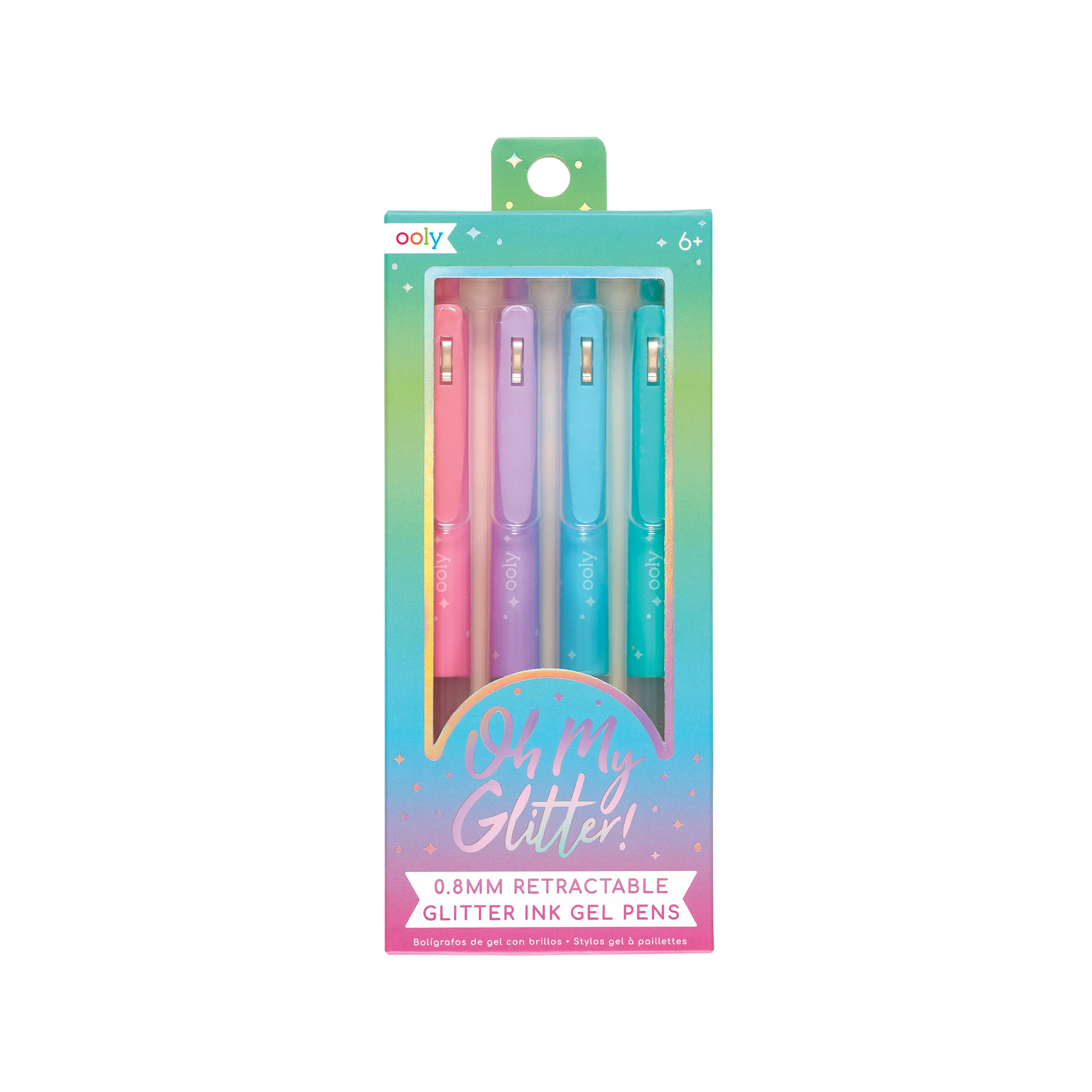 Oh My Glitter!: Retractable Glitter Ink Gel Pens