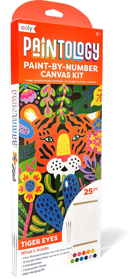 Paintology Paint-By-Number Canvas Kit