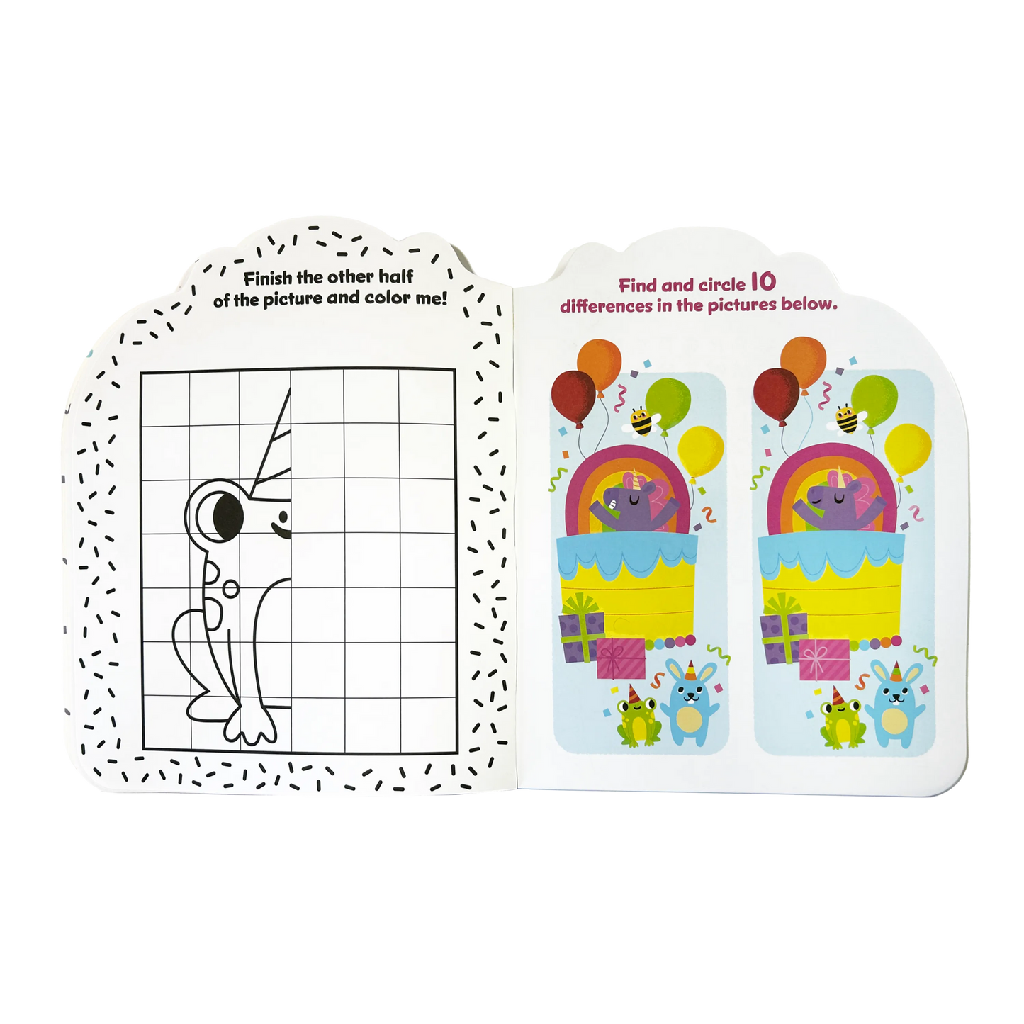 Unicorn Party Playful Pages: Activity Book - Odd Nodd Art Supply