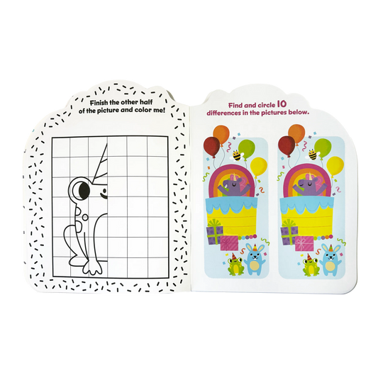 Unicorn Party Playful Pages: Activity Book - Odd Nodd Art Supply