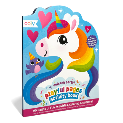Unicorn Party Playful Pages: Activity Book - Odd Nodd Art Supply