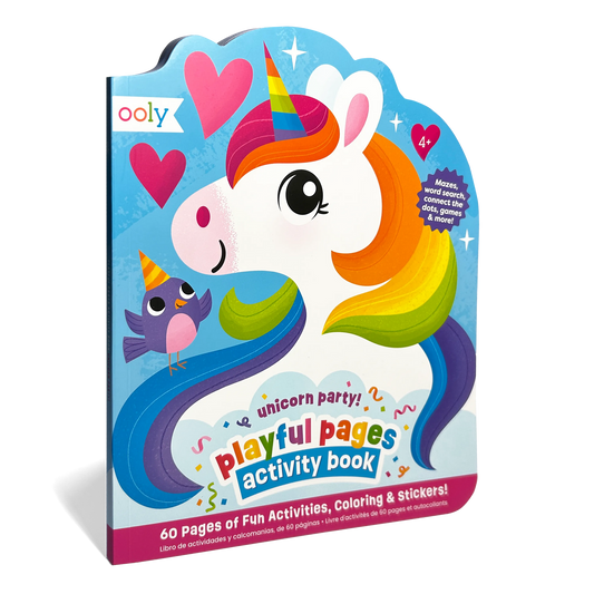 Unicorn Party Playful Pages: Activity Book - Odd Nodd Art Supply