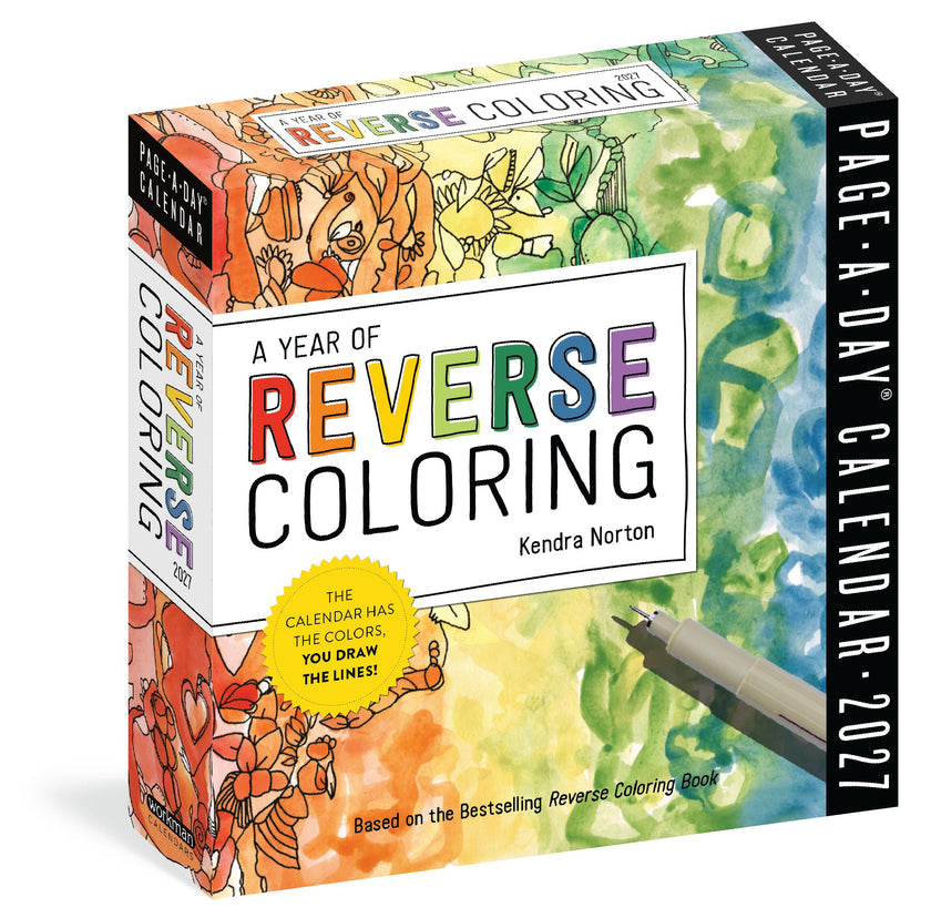 Coloring Page-a-Day Calendars