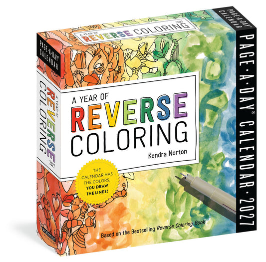 Coloring Page-a-Day Calendars