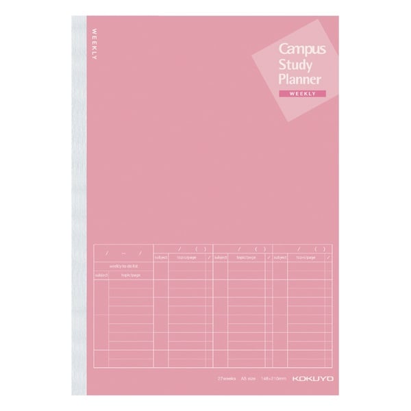 KOKUYO Notebook Campus Study Planner

