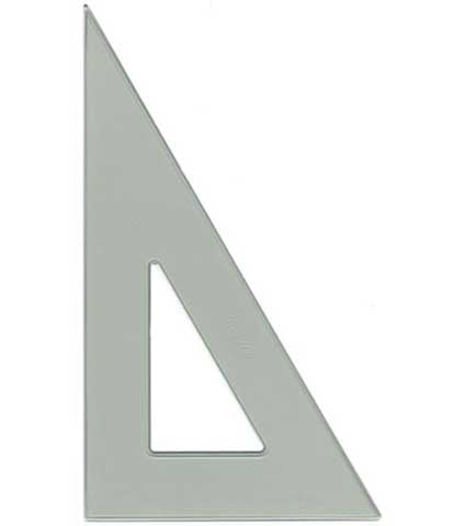 C-Thru Styrene Triangles
