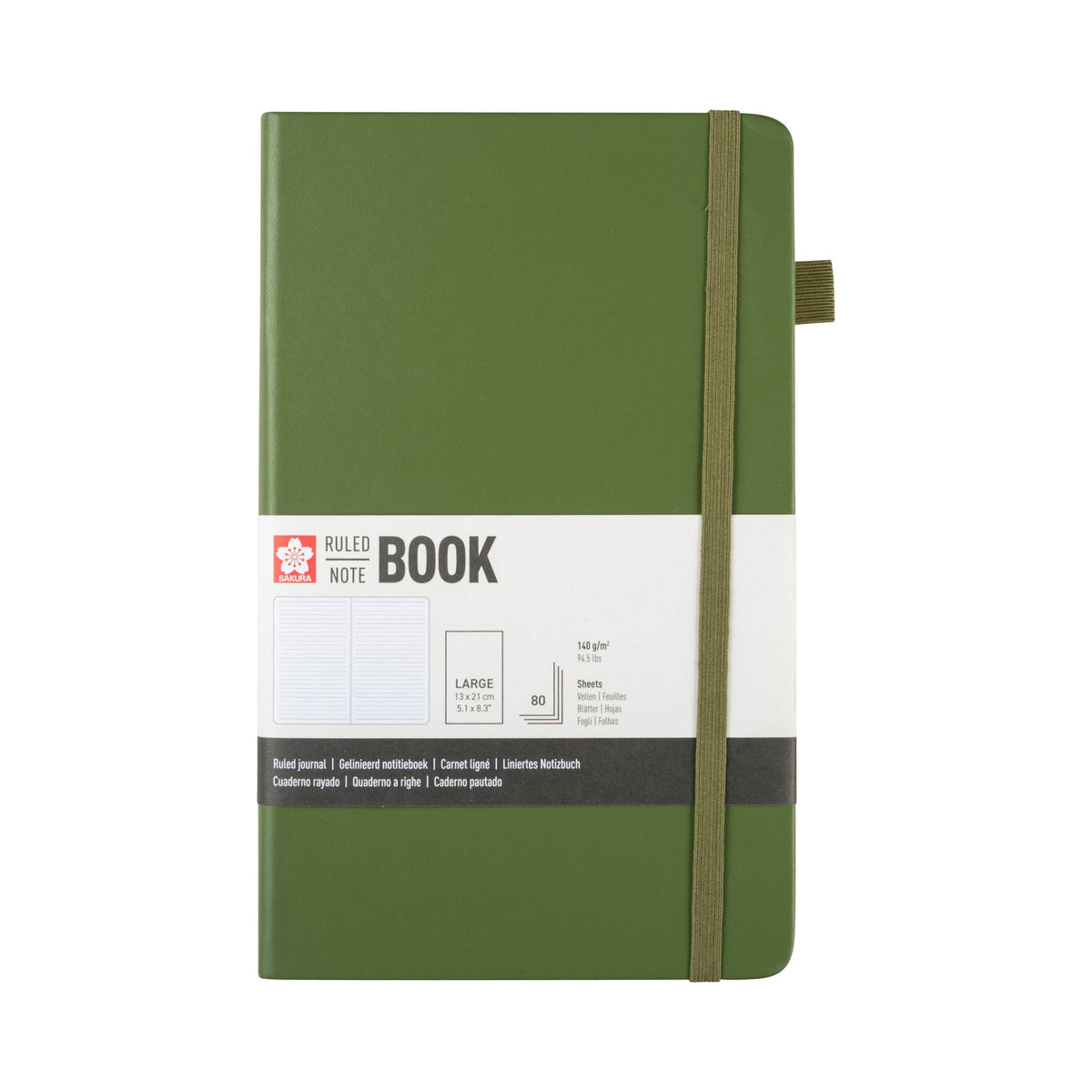  A5 Pine Sakura Note Book - Odd Nodd Art Supply