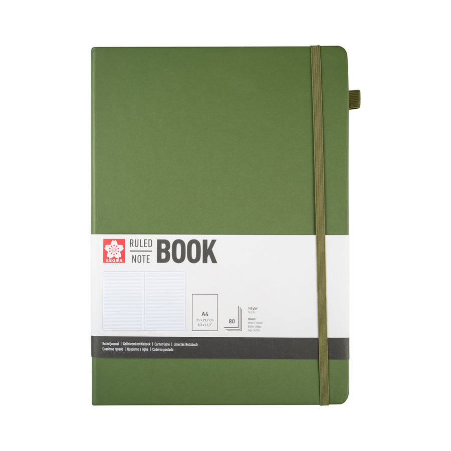 A4 Pine Sakura Note Book - Odd Nodd Art Supply