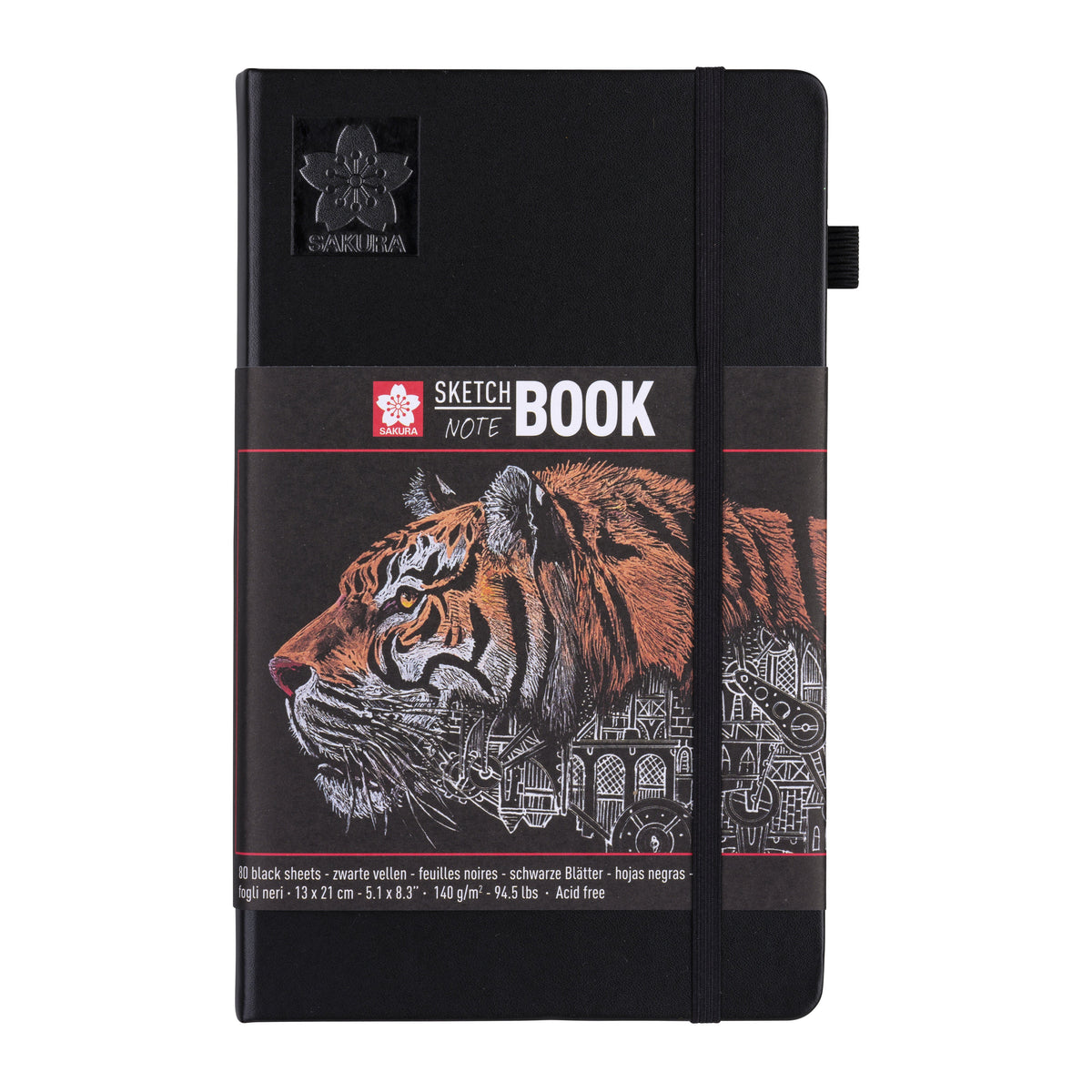 Black Paper Sakura Sketch Book