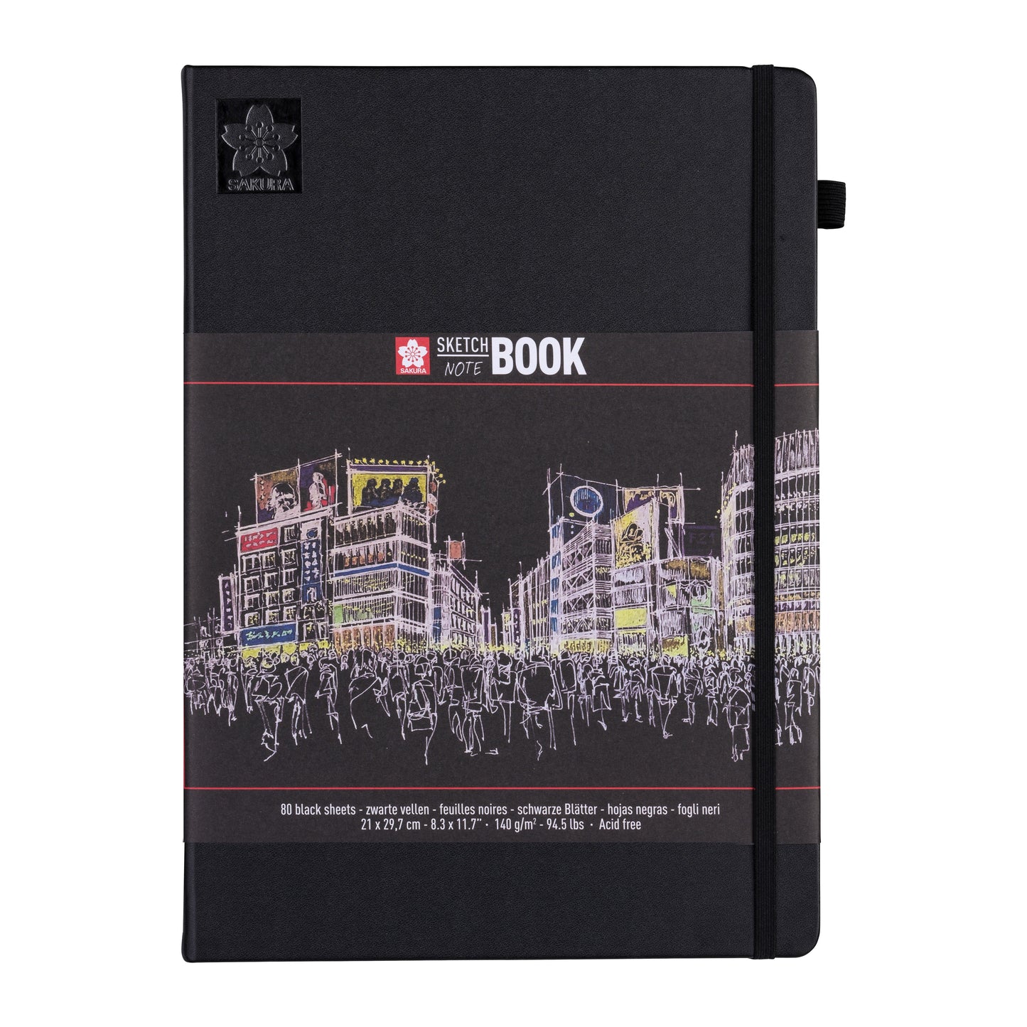 Black Paper Sakura Sketch Book