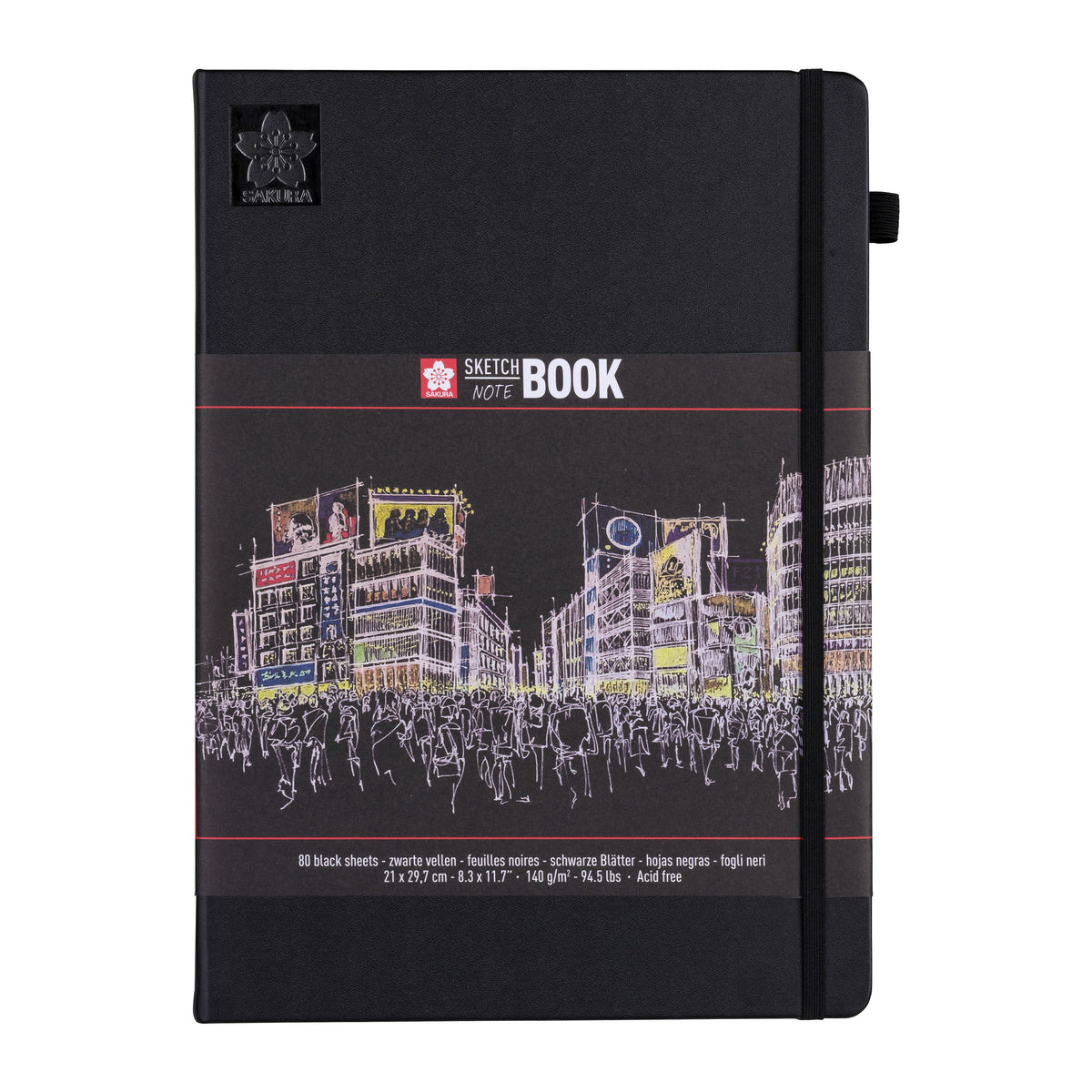 Black Paper Sakura Sketch Book