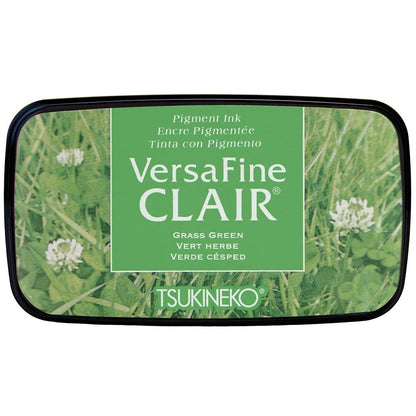 Grass Green Versafine Clair Pigment Stamp Ink - Odd Nodd Art Supply