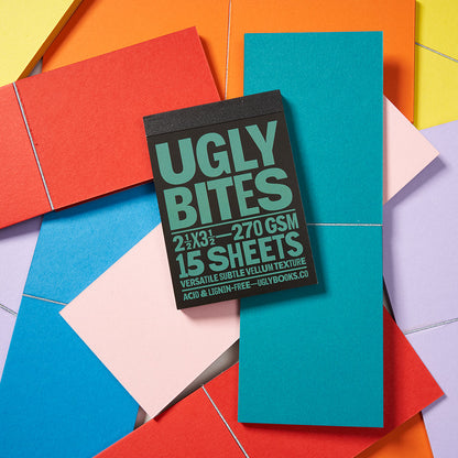 teal green uglybite pad