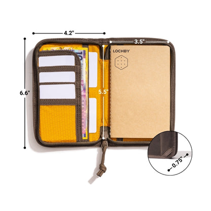 Lochby Wallet Edition Pocket Journal
