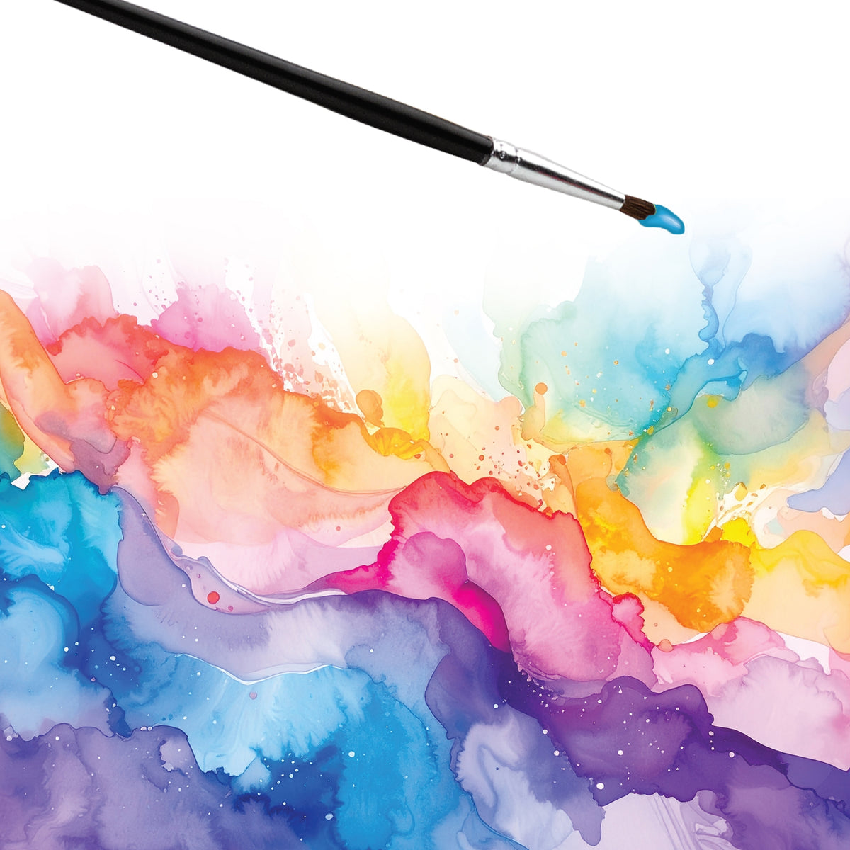 Black Edition Watercolor Liquid Paint Tubes