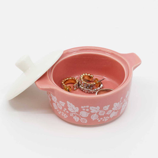 Pyrex-Inspired Gooseberry Casserole Trinket Dish