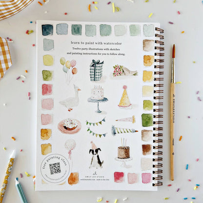Watercolor Workbook by Emily Lex